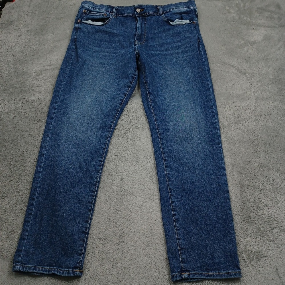 Lucky Brand Jeans Mens 36x30 Blue Athletic Slim Fit 412 Denim Stretch Casual